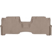 Килимки WeatherTech Beige для Lincoln Navigator / Navigator L (mkIV)(2 row bucket with console)(2 row) 2018-2020