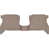 Коврики WeatherTech Beige для Jeep Wrangler (JL)(unlimited)(5 door)(4xe)(hybrid)(2 row) 2021→