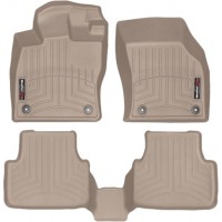Коврики WeatherTech Beige для Volkswagen Jetta (mkV) 2019→