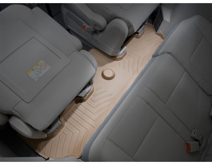 Коврик WeatherTech Beige для Dodge Grand Caravan (mkV); Chrysler Grand Voyager (mkV); Volkswagen Routan (mkI)(2 row bucket)(3 row) 2008-2020, цена: 4 863 грн.