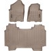 Коврики WeatherTech Beige для Dodge Ram (mkV)(crew cab)(1 row bucket seats)(no storage under 2 row) 2019→, цена: 13 915 грн.
