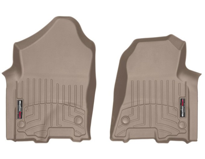 Коврики WeatherTech Beige для Dodge Ram (mkV)(quad & crew cab)(bucket seats)(1 row) 2019→, цена: 6 625 грн.