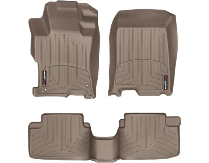 Коврики WeatherTech Beige для Honda Accord (mkVIII)(coupe)(CS1-CS2) 2008-2012 (USA), цена: 11 488 грн.