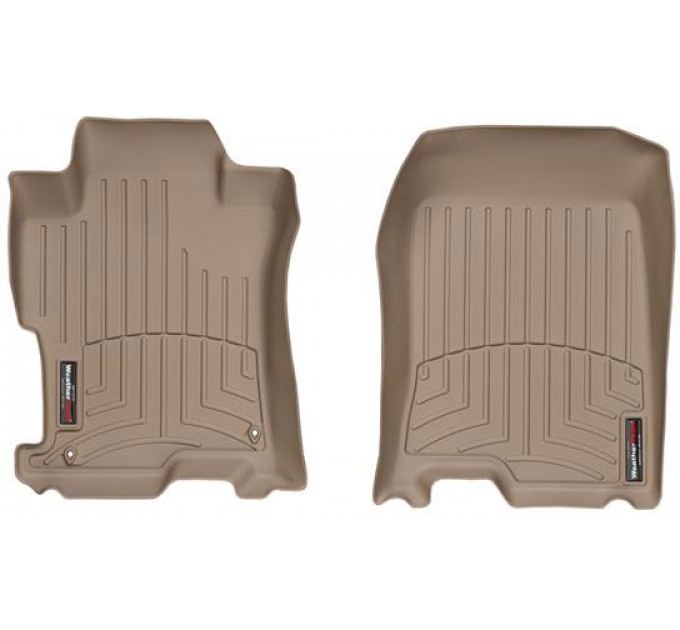 Коврики WeatherTech Beige для Honda Accord (mkVIII)(sedan & coupe)(CS1-CS2 / CP1-CP3)(1 row) 2008-2012 (USA)