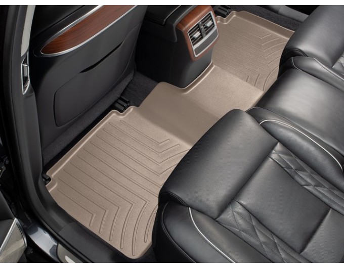 Коврики WeatherTech Beige для Kia Quoris (mkII)(2 row) 2019→, цена: 5 084 грн.