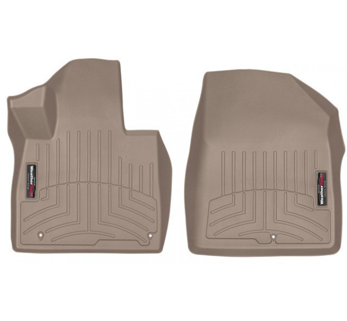 Коврики WeatherTech Beige для Hyundai Santa Fe (mkIV)(1 row) 2018-2020, цена: 6 216 грн.