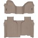 Коврики WeatherTech Beige для Chevrolet Silverado (mkIV); GMC Sierra (mkV)(crew cab)(1 row bench)(no storage under 2 row) 2019→, цена: 15 686 грн.
