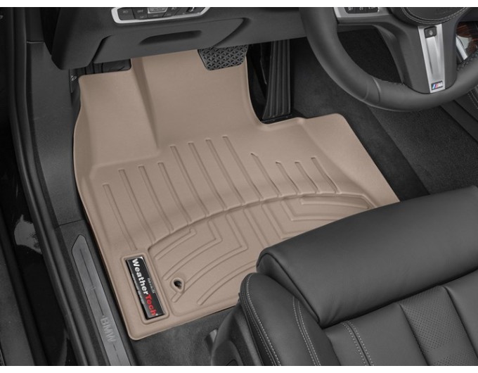 Коврики WeatherTech Beige для BMW X7 (G07)(7 seats)(1-2 row) 2019→, цена: 11 709 грн.