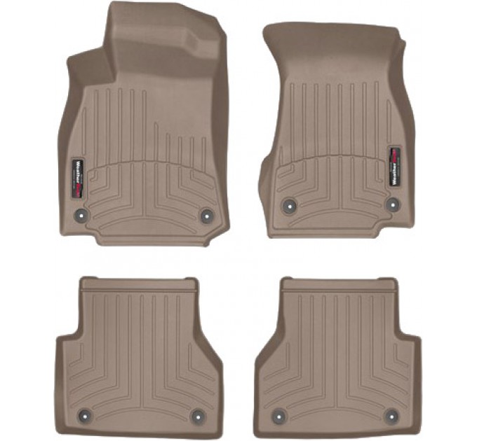 Коврики WeatherTech Beige для Audi A6/S6/RS6 (C8) / A7/S7/RS7 (mkII)(8 fixings) 2018→, цена: 11 488 грн.