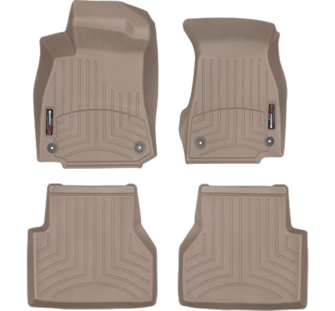 Коврики Weathertech Beige для Audi A6/S6/RS6 (C8) / A7/S7/RS7 (mkII)(2 fixing) 2019→, ціна: 10 779 грн.