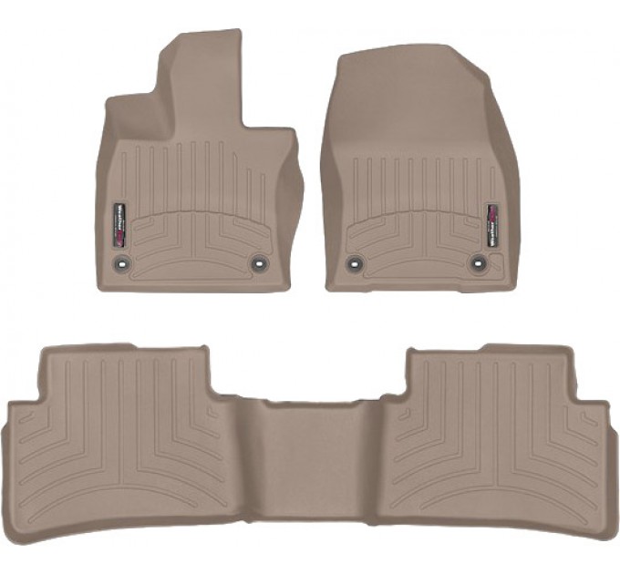 Коврики WeatherTech Beige для Lexus UX (mkI)(2 row) 2019→, цена: 10 986 грн.