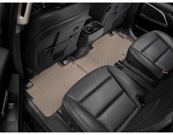 Коврики WeatherTech Beige для Kia Telluride (mkI)(2 row) 2020→, цена: 5 084 грн.