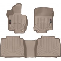 Коврики WeatherTech Beige для Mercedes-Benz GLE-Class (W167)(1-2 row) 2019→