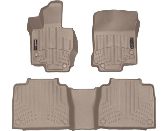 Коврики WeatherTech Beige для Mercedes-Benz GLE-Class (W167)(1-2 row) 2019→, цена: 11 709 грн.