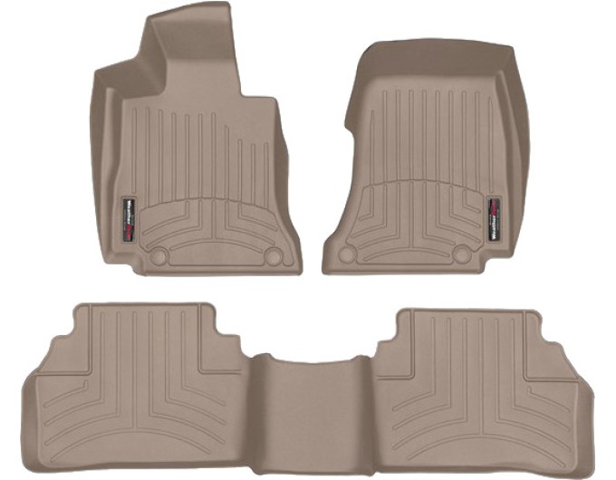 Коврики WeatherTech Beige для Mercedes-Benz AMG GT (X290)(4 door coupe)(no console on 2 row) 2019→, цена: 13 472 грн.