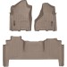 Коврики WeatherTech Beige для Dodge Ram 3500HD (mkV)(mega cab)(1 row bucket) 2019→, цена: 13 915 грн.