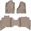 Коврики WeatherTech Beige для Dodge Ram 2500HD (mkV)(crew cab)(1 row bench seats) 2019→, цена: 13 915 грн.