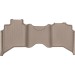 Коврики WeatherTech Beige для Dodge Ram 3500HD (mkV)(crew cab)(2 row) 2019→, цена: 7 885 грн.