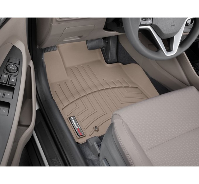 Коврики WeatherTech Beige для Kia Sportage (mkIV)(1 row) 2015-2020 (EU) / 2019-2020 (US); Hyundai Tuscon (mkIII)(1 row) 2015-2021 (EU); 2019-2021 (US), цена: 6 216 грн.