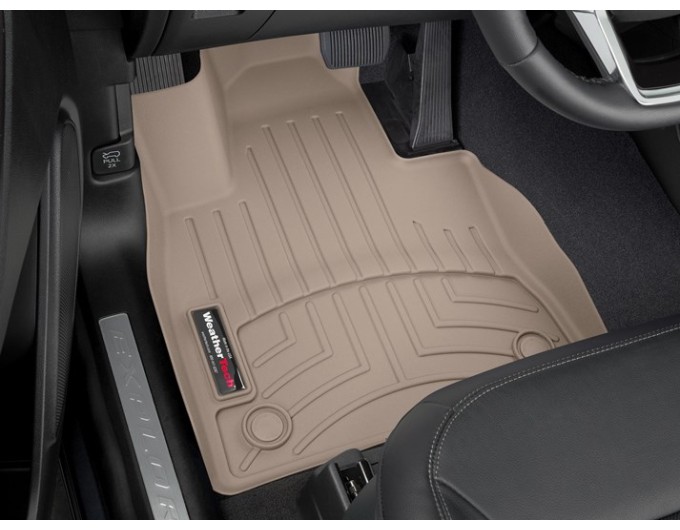 Коврики WeatherTech Beige для Ford Explorer (mkVI)(1 row) 2020→, цена: 6 625 грн.