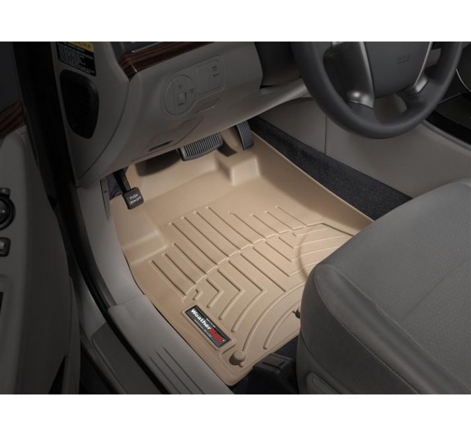 Коврики WeatherTech Beige для Hyundai ix55 / Veracruz (mkI)(1 row) 2007-2012, цена: 6 216 грн.