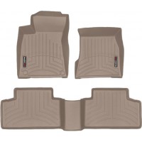 Коврики WeatherTech Beige для Mercedes-Benz GLB-Class (X247)(1-2 row) 2019→