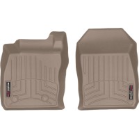 Коврики Weathertech Beige для Ford Fiesta (mkVII)(1 row) 2009-2018 manual (USA)