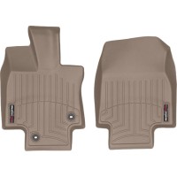 Коврики WeatherTech Beige для Toyota Highlander (mkIV)(1 row) 2019→