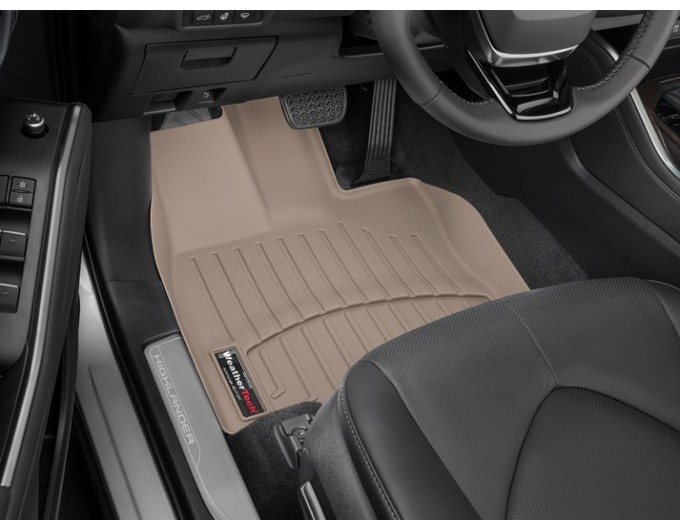 Коврики WeatherTech Beige для Toyota Highlander (mkIV)(1 row) 2019→, цена: 6 625 грн.
