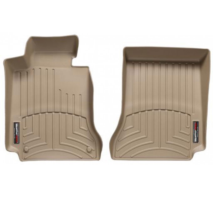 Коврики Weathertech Beige для Mercedes-Benz C-Class (sedan, wagon & coupe)(W204/S204/C204) / E-Class (coupe & cabrio)(C207/A207)(2 fixing posts)(1 row) 2008-2014, ціна: 6 216 грн.