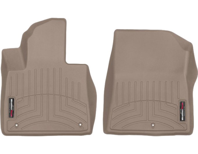 Коврики WeatherTech Beige для Hyundai Santa Fe (mkIV)(not hybrid)(1 row) 2020→, цена: 6 625 грн.