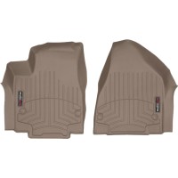 Коврики WeatherTech Beige для Chrysler Pacifica (mkII)(Limited & Pinnacle Trim)(1 row) 2021→