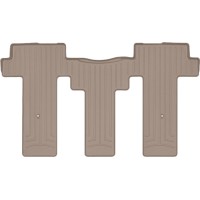Коврики WeatherTech Beige для Kia Carnival (mkIV)(8 seats)(2 row) 2020→