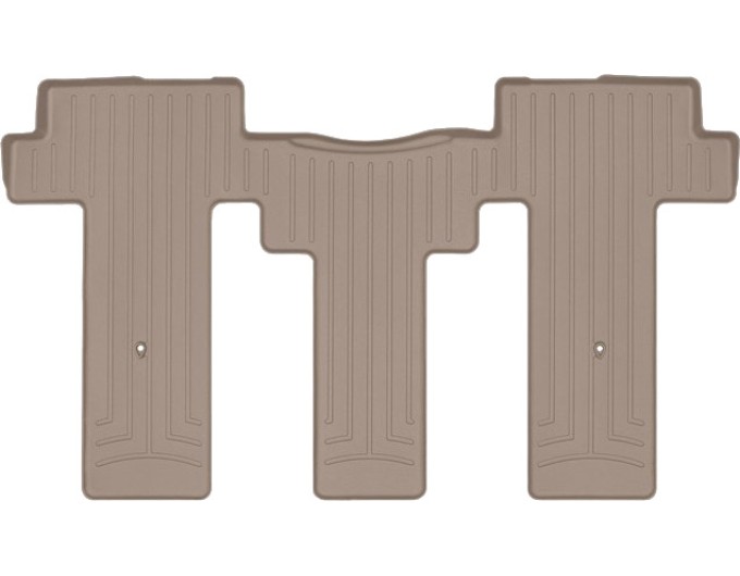 Коврики WeatherTech Beige для Kia Carnival (mkIV)(8 seats)(2 row) 2020→, цена: 6 847 грн.