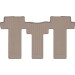 Коврики WeatherTech Beige для Kia Carnival (mkIV)(8 seats)(2 row) 2020→, цена: 6 847 грн.