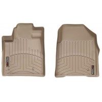 Коврики WeatherTech Beige для Honda Pilot (mkII)(1 row) 2009-2015