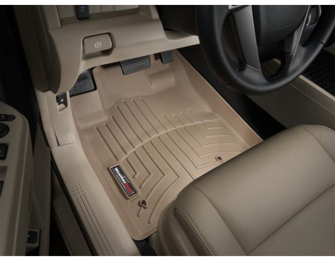 Коврики Weathertech Beige для Honda Pilot (mkII)(1 row) 2009-2015, ціна: 7 167 грн.