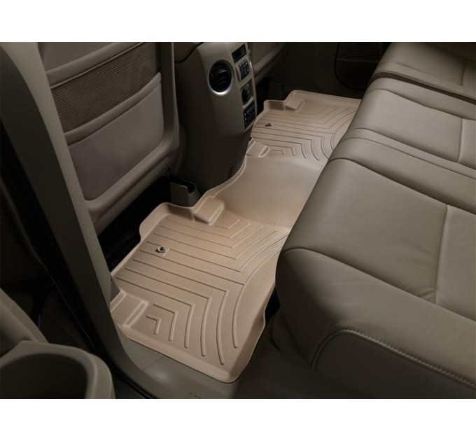 Килимки WeatherTech Beige для Honda Pilot (mkII)(2 row) 2009-2015, ціна: 4 863 грн.