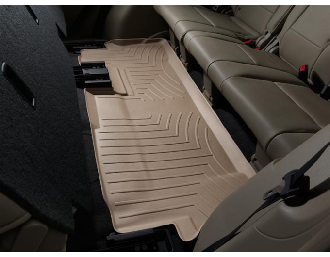 Коврик Weathertech Beige для Honda Pilot (mkII)(3 row) 2009-2015, ціна: 5 260 грн.