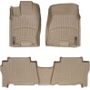 Коврики Weathertech Beige для Kia Mohave/Borrego (mkI)(1-2 row) 2008-2018, ціна: 10 779 грн.
