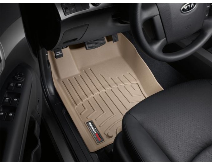 Коврики WeatherTech Beige для Kia Mohave/Borrego (mkI)(1-2 row) 2008-2018, цена: 11 488 грн.