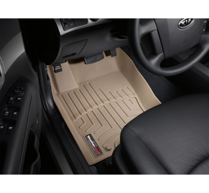 Коврики Weathertech Beige для Kia Mohave/Borrego (mkI)(1-2 row) 2008-2018, ціна: 10 779 грн.