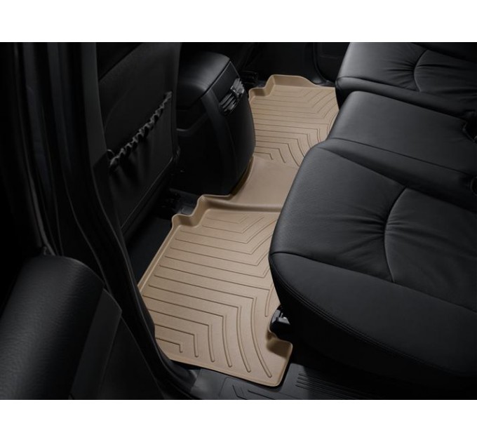 Коврики Weathertech Beige для Kia Mohave/Borrego (mkI)(1-2 row) 2008-2018, ціна: 10 779 грн.
