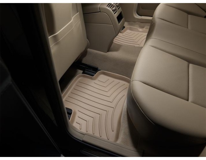 Килимки WeatherTech Beige для Mercedes-Benz GLK-Class (X204)(2 row) 2010-2015, ціна: 4 863 грн.