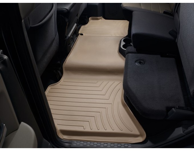 Коврики WeatherTech Beige для Dodge Ram (mkIV)(crew cab)(1 fixing hook)(no 4x4 shifter)(with Armrest Console)(no PTO Kit) 2009-2012, цена: 15 686 грн.