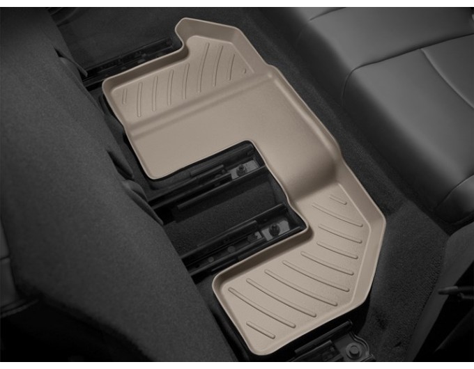 Коврик WeatherTech Beige для Dodge Journey; Fiat Freemont (mkI)(3 row) 2011-2020, цена: 5 260 грн.