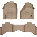 Коврики WeatherTech Beige для Dodge Ram (mkIV)(quad cab)(1 fixing hook)(no PTO Kit) 2009-2012, цена: 13 915 грн.