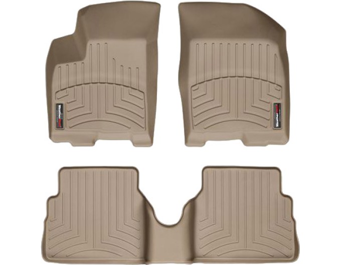 Коврики WeatherTech Beige для Chevrolet Aveo (mkI); Pontiac G3 (mkI) 2007-2010, цена: 12 426 грн.