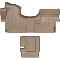 Коврики Weathertech Beige для Mercedes-Benz Sprinter (mkII); Dodge Sprinter (cargo)(mkI) 2006-2018