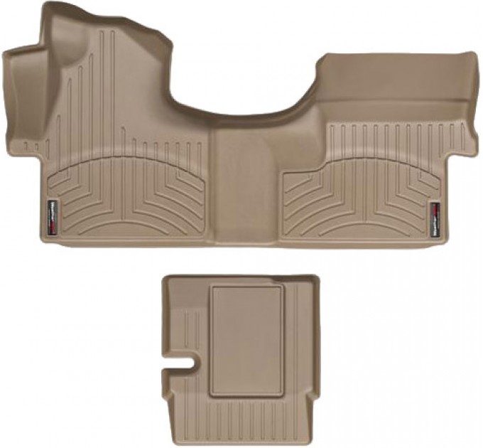 Коврики WeatherTech Beige для Mercedes-Benz Sprinter (mkII)(cargo); Dodge Sprinter (mkI)(cargo) 2006-2018, цена: 11 609 грн.